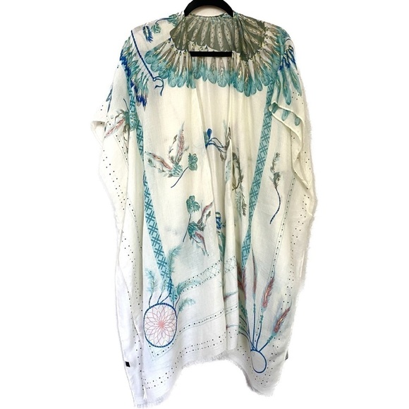janice Apparel Kimono with Dream Catcher Design, One Size Fits All - Picture 1 of 9